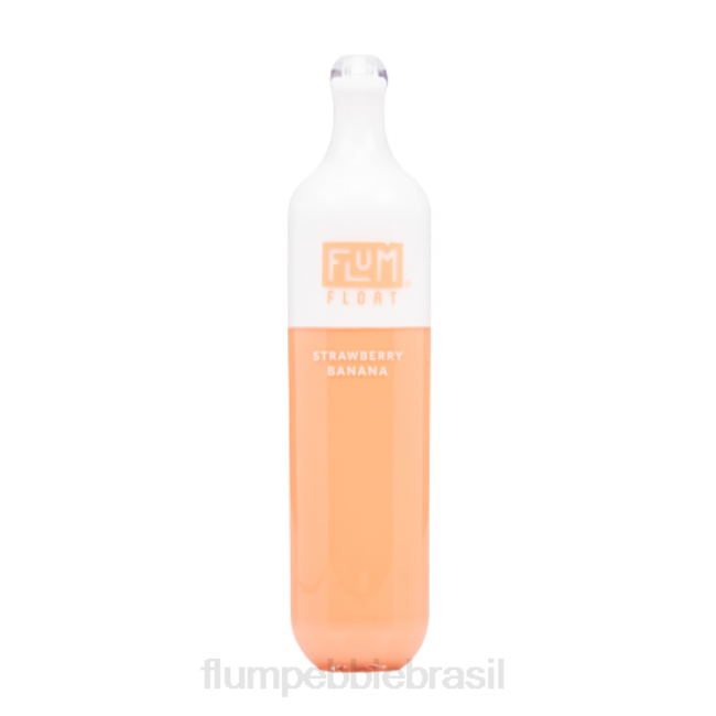FLUM FLOAT 3000 baforadas morango banana 828A71 | FLUM PEBBLE BRASIL